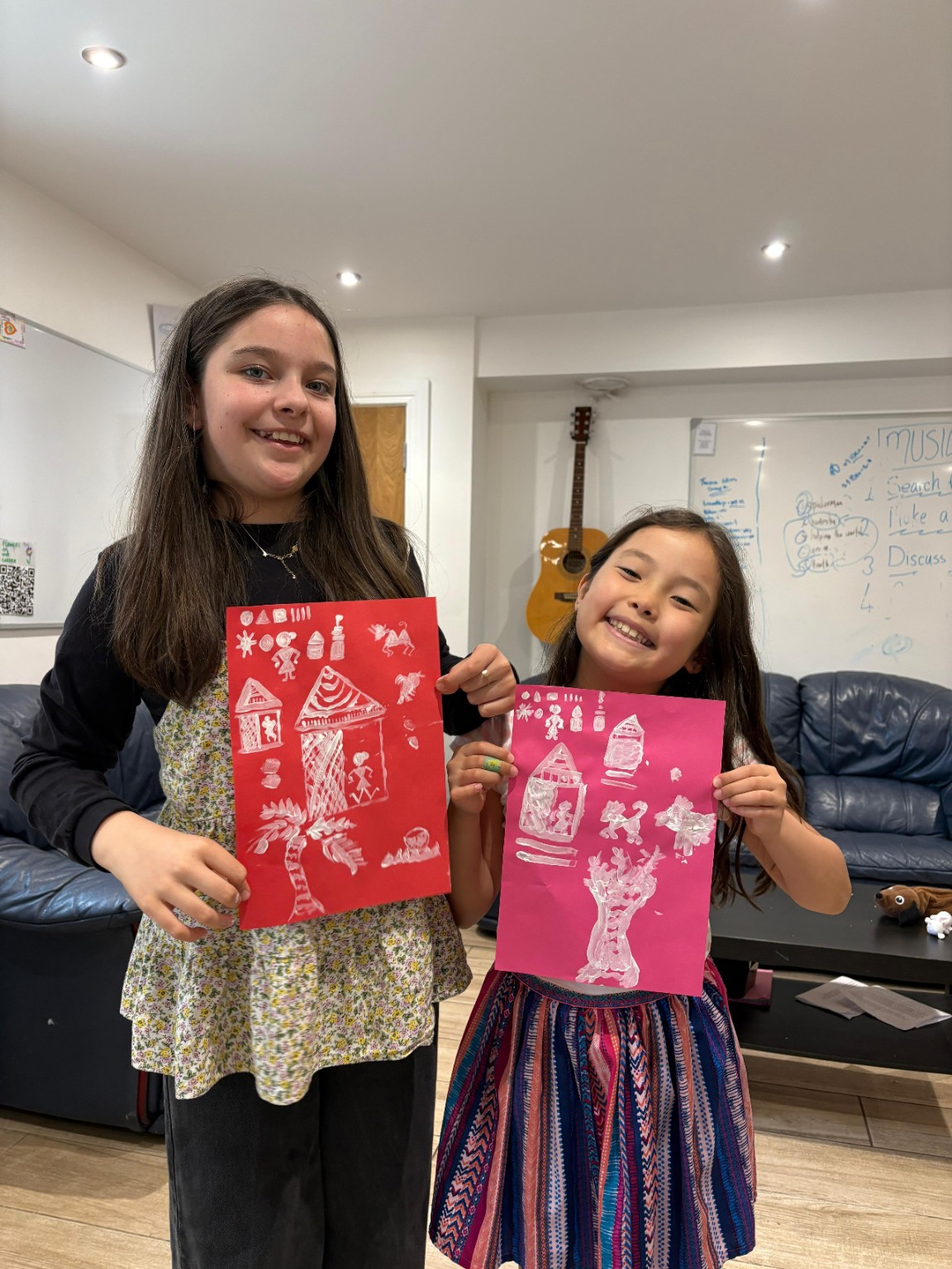 A Beautiful Day of Learning, Focus, and Creativity at Our Warli Art Basic and Advanced Workshops at Windsor Hub
